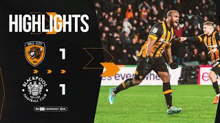 Hull City 1-1 Blackpool | Highlights | Sky Bet Championship