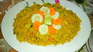 Vegetable Khichuri Recipe || শীতের সবজি মজাদার ঝরঝরে ভুনা খিচুড়ি রেসিপি || Sobji Khichuri Recipe...