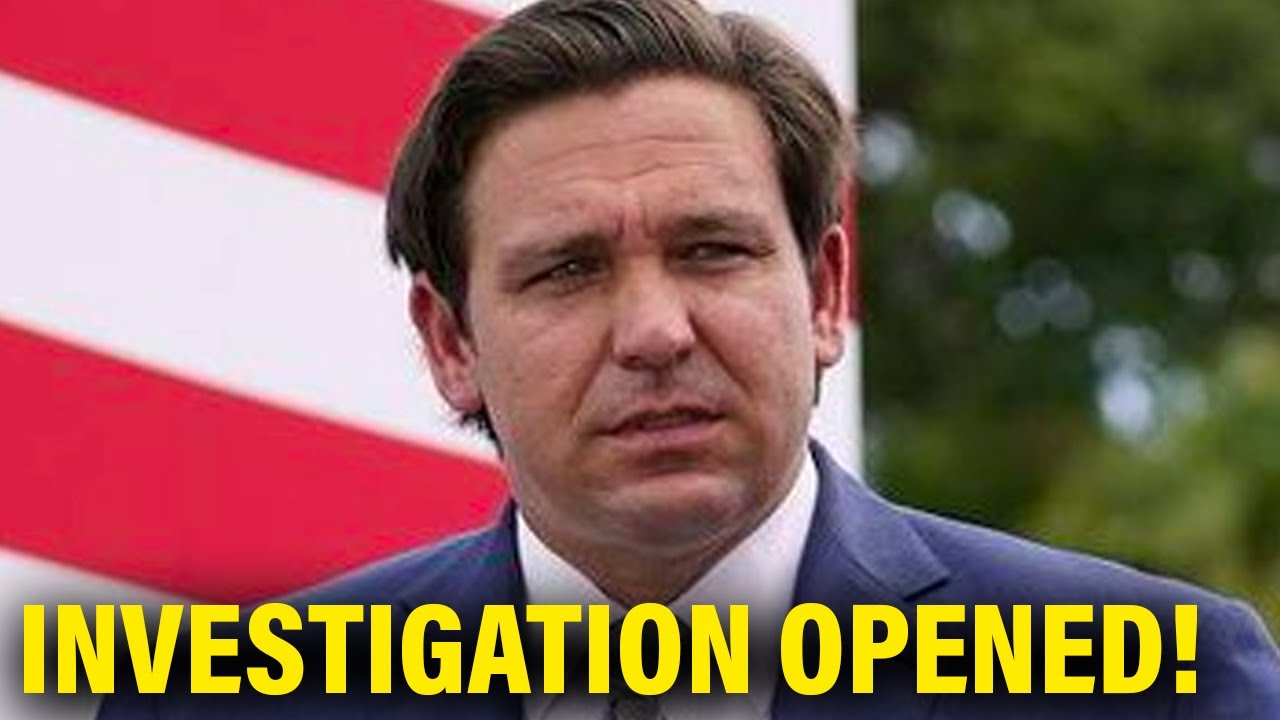 NEW: Federal Government OPENS INVESTIGATION into MAGA Ron DeSantis