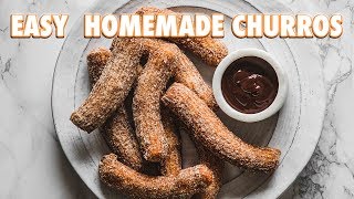 Easy And Simple Homemade Churros Recipe