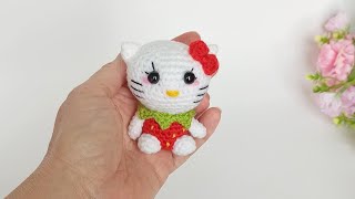 🌸How to crochet a little Cat detailed master class🌸Amigurumi toys