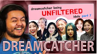 introducing dreamcatcher being unfiltered idols part 7 🤫 by @insomnicsy | REACTION