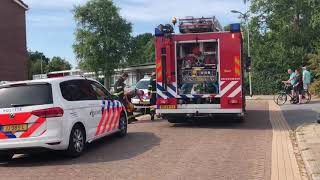 gebouwbrand in veendam