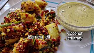 Lunchbox ideas | Lemon idli | Breakfast ideas | Idli coconut chutney | Quick easy recipe #NatureFood