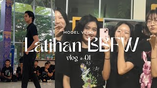 Vlog Latihan Model Batam Batik Fashion Week (BBFW) | # 01