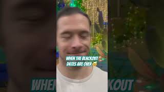 When the Disney blackout dates are over #disneyworldvlog #disneyworld #disneyparks #disneyvlogger