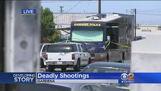At Least 2 Dead, 3 Wounded In Gardena Shooting Spree; Gunman At Large