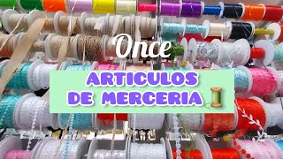 ARTÍCULOS DE MERCERIA🧵🤗 ONCE Lanas Yute Lentejuelas y Mas