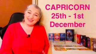 CAPRICORN✨”GREAT FORTUNE After DIFFICULTIES!” 25th - 1st December