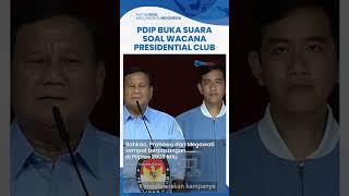 Respons PDIP Soal Wacana Presidential Club: Tanpa Itu Hubungan Prabowo dan Megawati Tetap Baik
