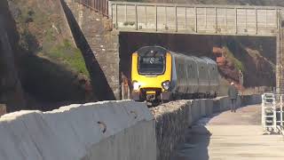 Crosscountry Voyager no: 220002 @ Dawlish {1V56} 27/04/2019.