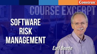 Software Risk Management | Course Excerpt