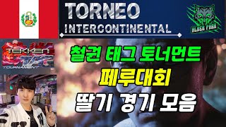 [철권 태그 한페전] 페루대회 한국대표 딸기 경기 모음 | #메가게임TV #고전게임 #월광보합 #끝판왕