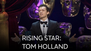 Tom Holland wins Rising Star BAFTA - The British Academy Film Awards 2017 - BBC One