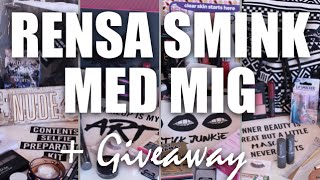 Rensa smink med mig + Giveaway