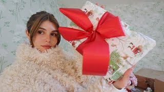 a warm winter vlog l Christmas wrapping, baking, \u0026 haircare chat