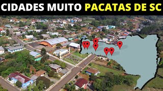 10 MENORES CIDADES DE SANTA CATARINA