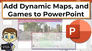 Add Dynamic Google Maps and Other Online Content into PowerPoint