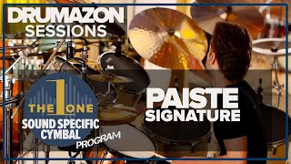 Paiste Signature Series Sound Specific Cymbal Demo, Pack 25 Serial No's 0193 to 0200