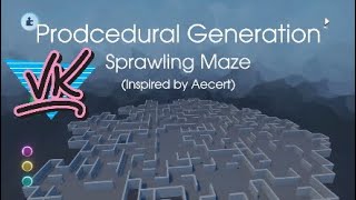 Tutorial: Procedurally Generated Labyrinth | Dreams PS4