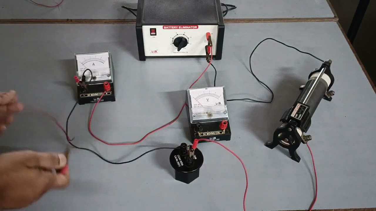 HOW TO CONNECT OHM'S LAW CIRCUIT IN 4 MINS | BOARD PRACTICAL ...