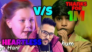 Foreign girl and indian boy singing badshah's heartless song | heartless | badshah