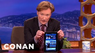 Conan Announces Mini Set Show & Tablet App Hosting | CONAN on TBS