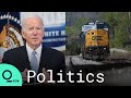 Biden Calls on Congress to Intervene to Prevent Rail Strike