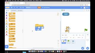 Broadcast and Repeat Until Block Example - Scratch Tutorial