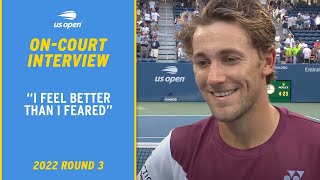 Casper Ruud On-Court Interview | 2022 US Open Round 3