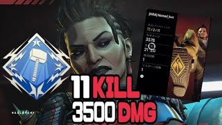 【APEX LEGENDS】新キャラ『マッドマギー』のお手本【11kill/3500dmg】