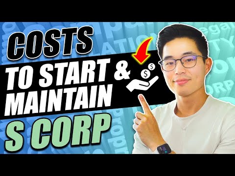 How much money do you need to start an S corp?
