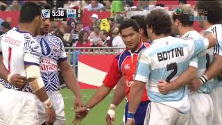 Samoa vs Argentina - Hong Kong Sevens 2010