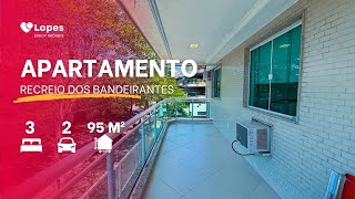 Apartamento à venda | Recreio dos Bandeirantes | 3 Quartos | 2 Vagas