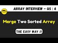 Merge Two Sorted Arrays