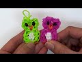 Owl Charm Mini Figurine Rainbow Loom Tutorial