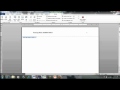 APA Style 6 Header in MS Word 2010