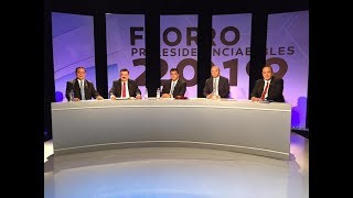 Se desarrolló el cuarto foro de presidenciables en televisión nacional