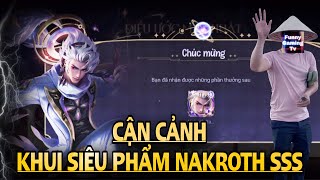 Cận cảnh săn skin Nakroth Bạch Diện Chiến Thương tốn gần 5K quân huy