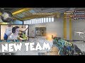 Shroud's First Match With New CS:GO Team! (Old Guys Club W/ n0thing & Sgares)