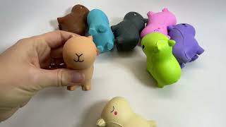 Slow rise capybara squishy toys