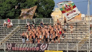 Duelling ultras chants between Sancataldese and ASD Siracusa Calcio 1924 in Serie D Coppa (25.8.24)