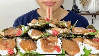 【咀嚼音】漬けマグロの手巻き寿司【ASMR /Eating Sounds】