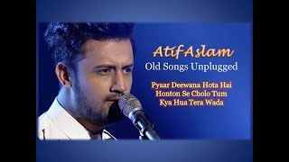 Atif Aslam old songs Live and unplugged | Pyaar deewana hota hai | honton se cholo tum |
