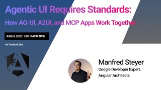 Angular Monhtly Meetup with Manfred Steyer