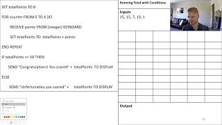 Python TRACS Pages 25-28: Running Total with Conditions (National 5 Computing)