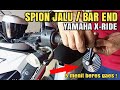 cara mudah pasang spion Jalu/BAR END Yamaha X-Ride