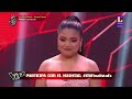 valeria zapata cantó Él me mintió” en la semifinal