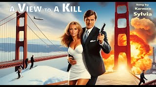 A View to a Kill, a Duran Duran song, sung by Karmen Sylvia, in 4K