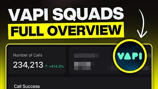 VAPI Squads Tutorial for Beginners (Build an AI Call Center)